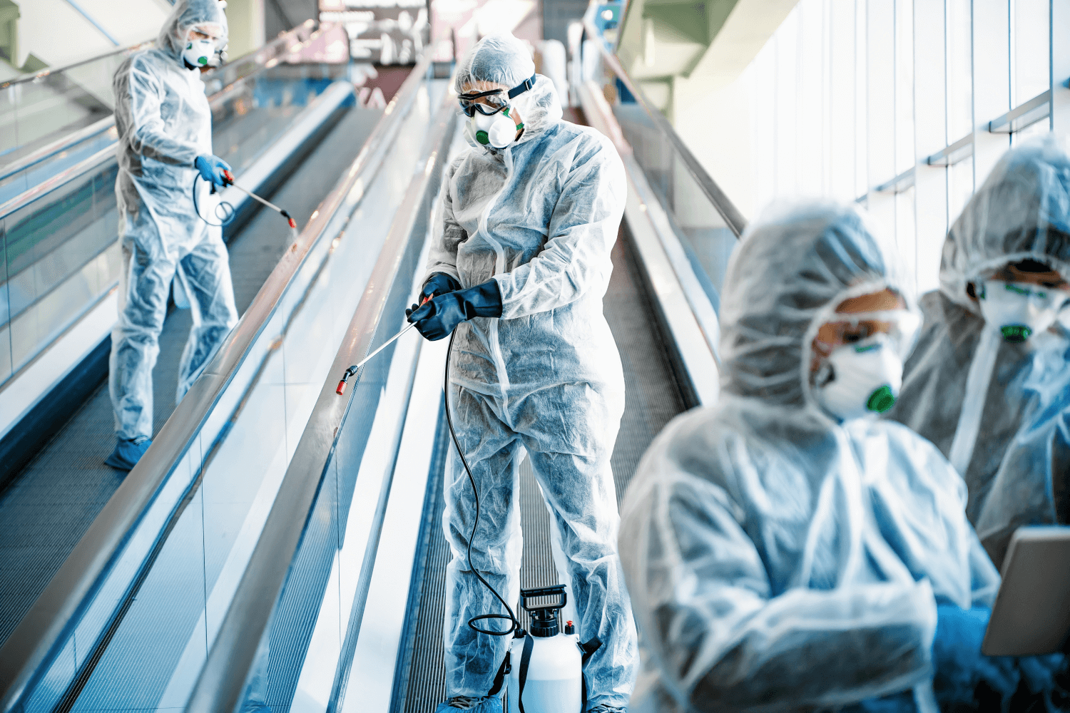 Decontamination for Passenger Environments
