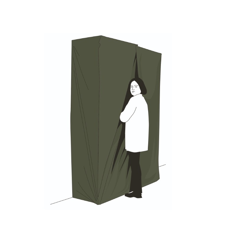 Door Entrance Barrier Tent ST-1