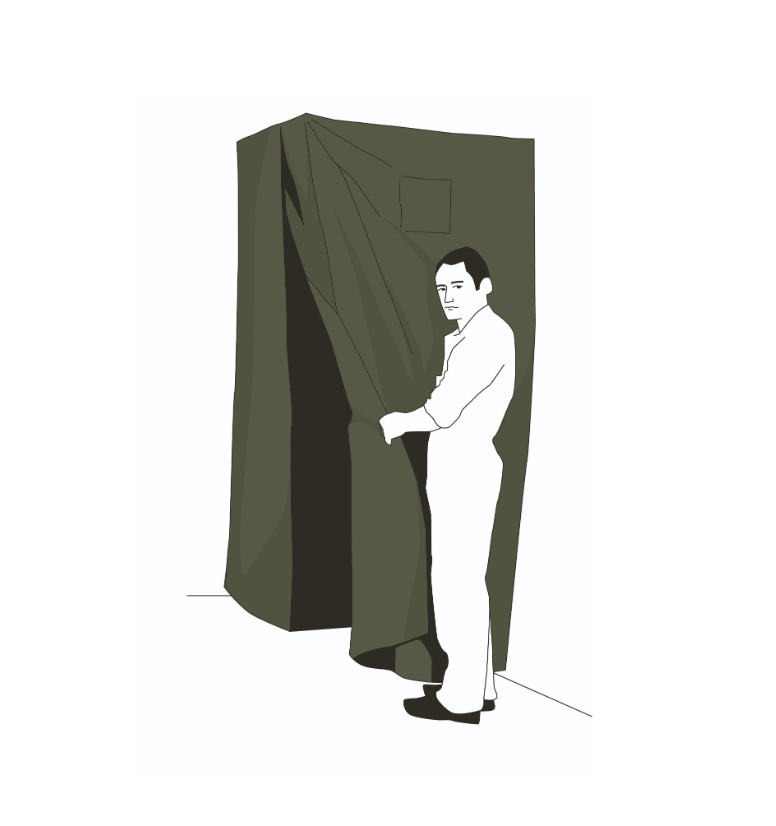 Dry Toilet Foldable Cabin KH-3