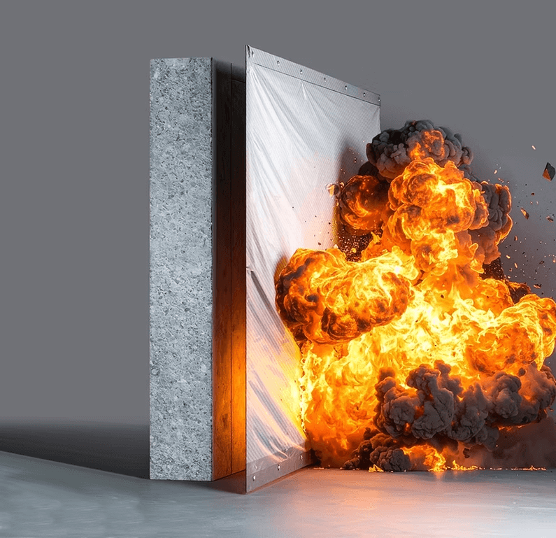 Blast Mitigation Fabric